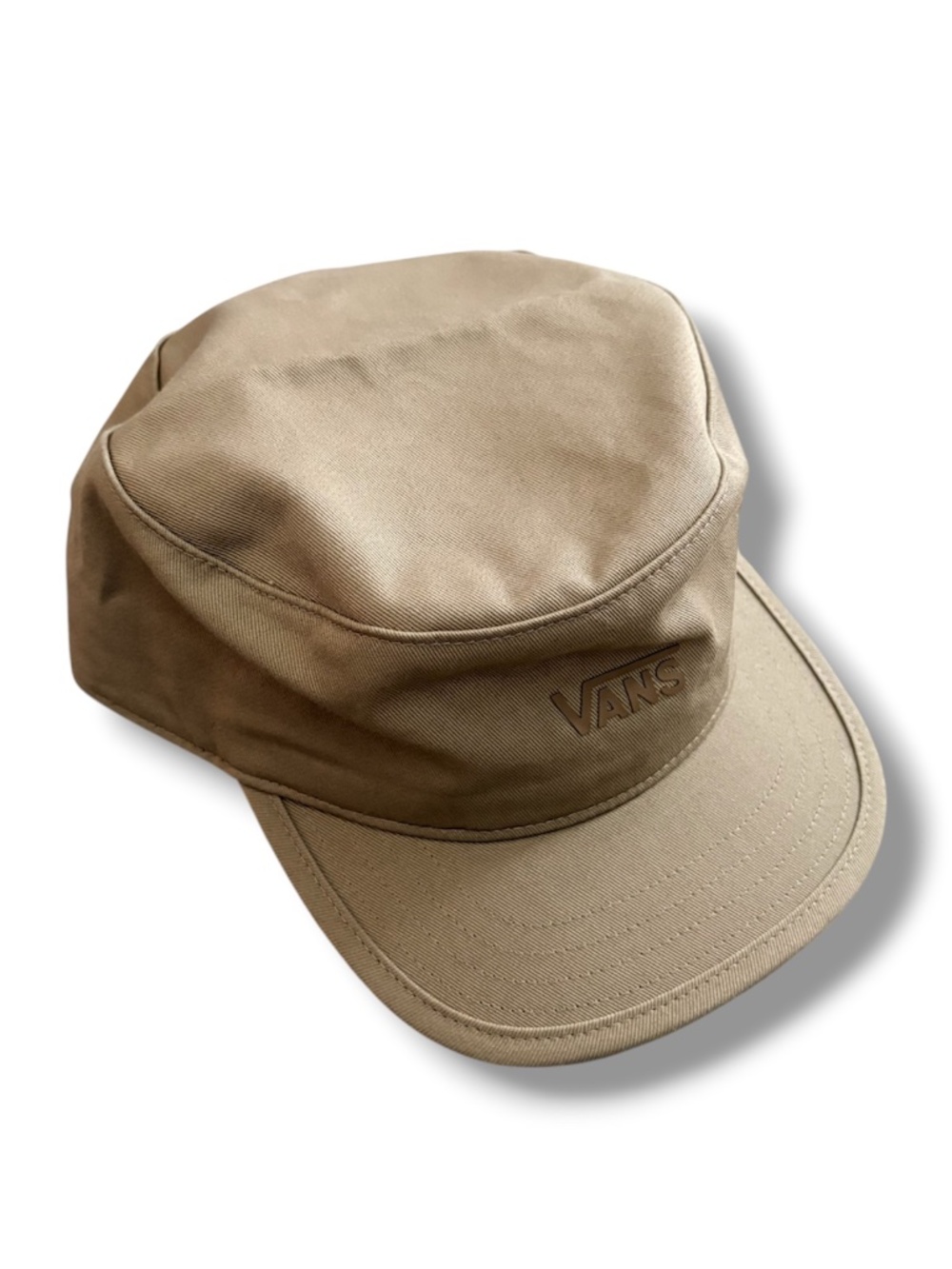 Vans 5-Panel Camper Snapback Hat – Beige (NWT)
